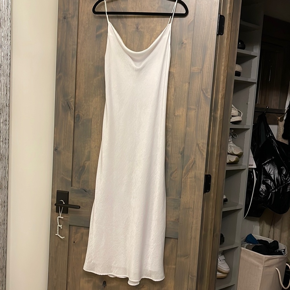 Endless Summer White Slip Dress